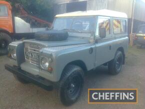 1972 2.5litre diesel LAND-ROVER Series 3 Reg. No. FAA 317K Chassis No. 90102086A Engine No. 1251505 A SWB Landy, that has rear windows and seats and is fitted with Discovery seats to the front. A recipient of many new parts, including outriggers, rear cro