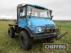 1979 MERCEDES-BENZ Unimog U900AG Reg. No. JNV 377T Chassis No. 410612012032199 Understood to be one of 10 Unimogs supplied by MacDonald Equipment Co, as a promotion to the 1980 Lake Placid Winter Olympics. The Unimog was subsequently used locally for snow