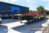 2000 KING low loader trailer tri-axle with ramps and wooden floor. Serial No. C069512 Tested until: October 2022