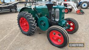 1939 MARSHALL Model M single cylinder diesel TRACTOR Serial No. 375 An early example with original rear tyres and 24ins rims, new front tyres and high top gear