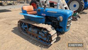 MAILAM/FORDSON Dexta diesel CRAWLER TRACTOR A very uncommon Mailam conversion, that is stated to be in good working order and recently fitted with new water pump, hoses and rebuilt injection pump