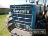 1974 COUNTY 1164 6cylinder diesel TRACTOR Reg. No. GRP 964N Serial No. 30605 Fitted with double spool valve, twin assistor rams, front/rear wheel weights and on Goodyear 16.9-34 wheels and tyres. Also fitted with a fully rebuilt engine, clutch and recondi - 19