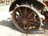 1927 ALLIS CHALMERS 20-35 4cylinder petrol TRACTOR Serial No. 16079 Fitted with side belt pulley - 11