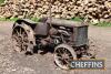 1929 UNITED 4cylinder petrol TRACTOR Serial No. U205 An unusual tractor that was the predecessor to the Allis Chalmers tractor range