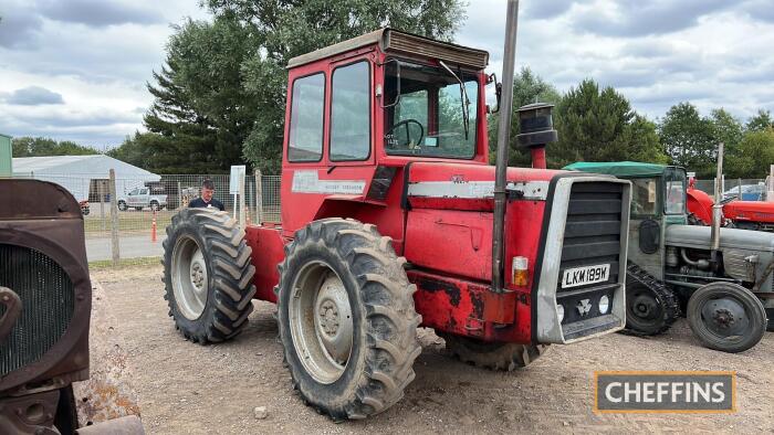 1980 MASSEY FERGUSON 1250 6cylinder diesel TRACTOR Reg. No. LKM 189W Serial No. R903015 An original example with engine side panels