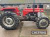 MASSEY FERGUSON 168 Multi-Power 4cylinder diesel 4wd TRACTOR Serial No. W121130/168/8RT An original 4-wheel drive example, fitted with PAS, solid draw bar, front weight frame and showing 1,152 hours