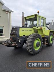 1984 MERCEDES-BENZ MB Trac 1500 6cylinder diesel TRACTOR Serial No. 44316200104808 An original tractor, fitted with MC front linkage and high-speed axles. Showing 3,300 hours which are believed to be genuine. Vendor reports that the tractor is great condi