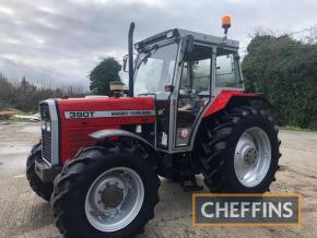 1995 MASSEY FERGUSON 390T 4cylinder diesel TRACTOR Serial No. 5724C50089 Described by the vendor as being very clean and showing 3,385 hours