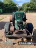 Fairbanks Morse 6hp open crank stationary engine on an early Sigmund Pumps fire engine trailer Serial No. 194896 - 2