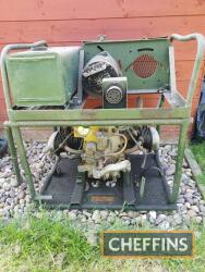 Vintage generator with Douglas engine, possible RAF