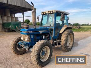 1988 FORD 7810 S. II 6cylinder diesel TRACTOR Reg. No. F444 XEX Serial No. B57107 Fitted with replacement Powerstar engine, the original 401 engine (6,000hrs) is still available from the vendor