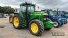 1998 JOHN DEERE 7810 6cylinder diesel TRACTOR Fitted with PowrQuad, front suspension and left hand reverser. Showing 8,755 hours and sitting on Michelin 650/65R42 rear and 460/70R30 front wheels and tyres