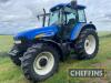2003 NEW HOLLAND TM140 4wd diesel TRACTOR Reg. No. OW03 EMV Serial No. ACM212095 Fitted with Range Command, cab suspension and showing 6,700 hours - 3