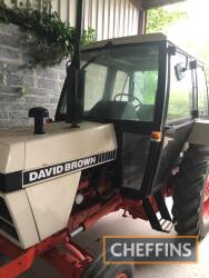 1983 DAVID BROWN 1190 3cylinder diesel TRACTOR Reg. No. WPA 176Y Serial No. 1034452 Stated to be in good working condition