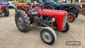 MASSEY FERGUSON 35 3cylinder diesel TRACTOR Reported to be an early model, coming straight from work