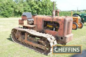 TRACK MARSHALL 70 diesel CRAWLER TRACTOR Early type with hand clutch and hydraulic steering Serial No. 9210106