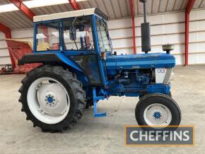 1984 FORD 6610 2wd 4cylinder diesel TRACTOR Serial No. BA27197 Fitted with Sekura cab, single acting spool valve, servo, H-pattern gearbox and original tyres. Showing just 198 genuine hours