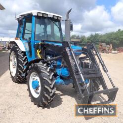 FORD 5610 4wd diesel TRACTOR Serial No. BB29770 Hours: 4,012 Fitted with front loader. Not registered at the Danish Motor Vehicle Agency