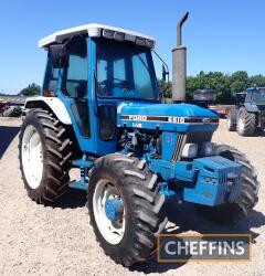 1986 FORD 6610 Force II 4wd diesel TRACTOR Serial No. BA73753 Hours: 6,418 Danish registration documents available