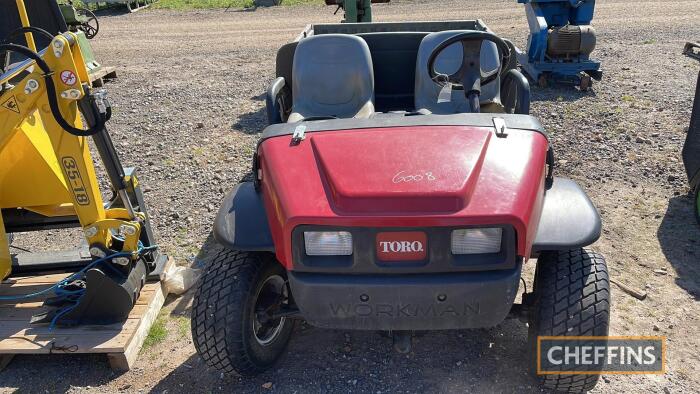 Toro Workman MD Utility Vehicle c/w tipping rear box