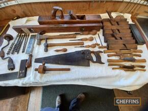 Vintage carpenters' tools