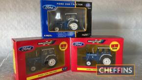 Britains 1:32 scale Ford 7600, 5000 and 7000 tractors