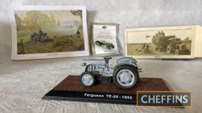 Atlas Collection Ferguson TE-20 tractor, together with picture