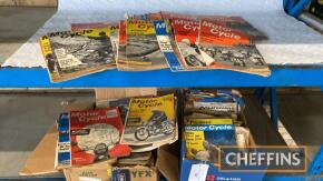 Qty 1960-70s motorcycle magazines