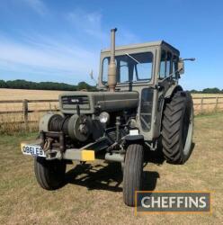 1970 VOLVO BM T600 diesel TRACTOR Serial No. 12361 Reg. No. Q861 EBY Fitted with Sepson 19-05 front winch and showing just 310 hours. Ex-Swedish military with original hand book and service record