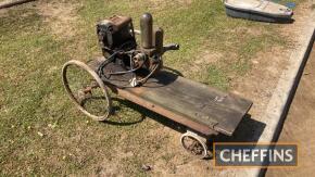 Vintage belt driven water pump 240v