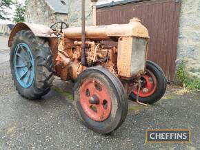 FORDSON Standard N 4cylinder petrol/paraffin TRACTOR A wide wing, orange example