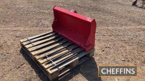 Massey Ferguson muck fork, new tines fitted