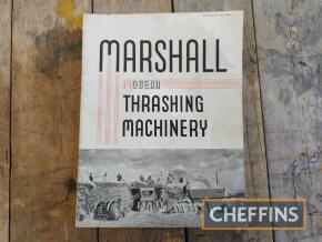Marshall Modern Thrashing Machines catalogue