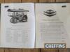 Foster traction engines catalogue - 4