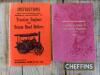 5no. traction engine books, to include A Century of Traction Engines, Traction Engines by P. Wright, Handbook of Instructions for Marshall/Burrell etc. - 4