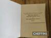 5no. traction engine books, to include A Century of Traction Engines, Traction Engines by P. Wright, Handbook of Instructions for Marshall/Burrell etc. - 6