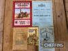 3no. traction engine books, to include Digging by Steam, Ploughing Engines, Catalogue of Pumping and Winding Engines