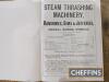 Ransomes, Sims & Jeffries Ltd latest improved steam thrashing machinery 1900 - 2