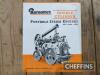 Ransomes, Sims & Jeffries Ltd portable steam engines No.14546E catalogue