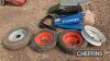 Qty 6stud tractor front wheels and tyres