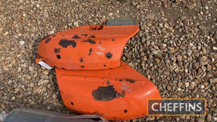 2no. Kubota mudguards