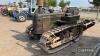 1948 FOWLER VF single cylinder CRAWLER TRACTOR Reg. No. JAD 141 Serial No. 490066 A very original example, fitted with double seat, stated to be in very good working order with good tracks, full history from new, original logbook and full set of sales lea - 4