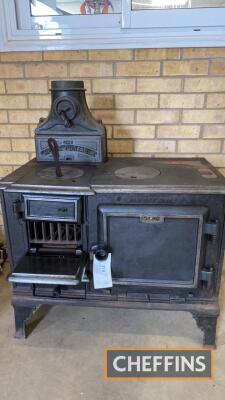 Portable cast iron kitchen range