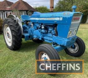 1972 FORD 5000 diesel TRACTOR Reg. No. AWW 295K Serial No. B195649 Fitted with PAS, showing 4,970 hours and stated to be in excellent original condition