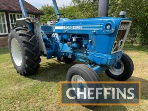 1978 FORD 6600 diesel tRACTOR Reg. No. TAO 590S Serial No. B330574 Fitted with PAS, showing just 2,960 hours and stated to be in excellent original condition