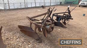 Ransomes 2furrow mounted plough