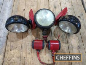 International tractor lights