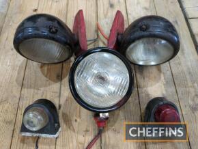 International tractor lights