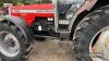 1995 MASSEY FERGUSON 399 6cylinder diesel TRACTOR Reg. No. M331 YRN Serial No. D28349 Fitted with 18-speed Speedshift and front linkage - 11