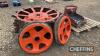 Fordson E27N set of steel wheels - 3